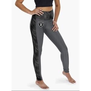 NWT Size Small Las Vegas Raiders Zubaz Leggings